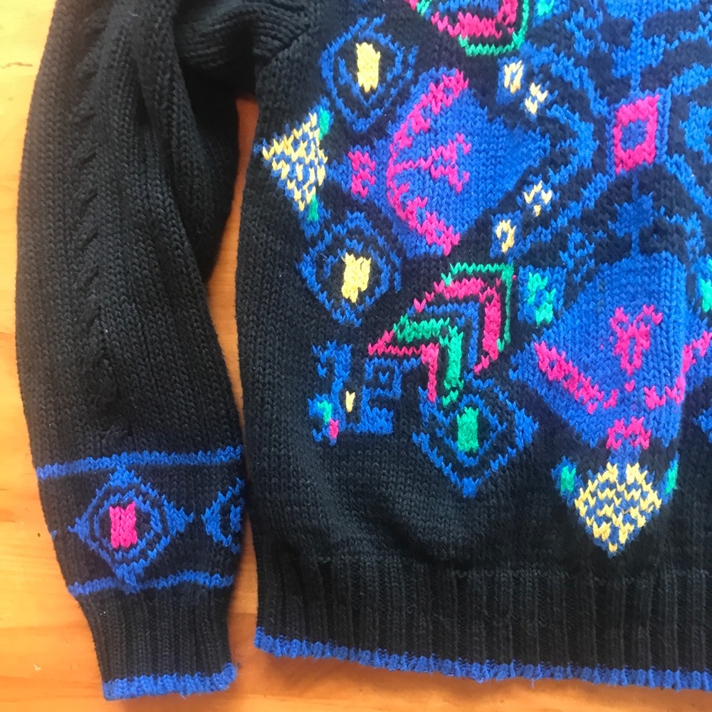 80’s 90’s retro vintage Lizwear sweater - Picture 2 of 8